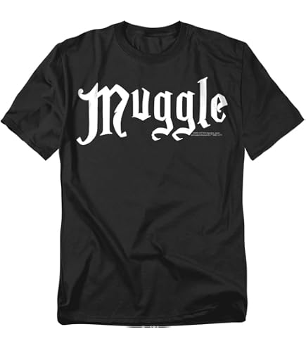 Amazon.com: Harry Potter Muggle T-Shirt : Clothing, Shoes & Jewelry